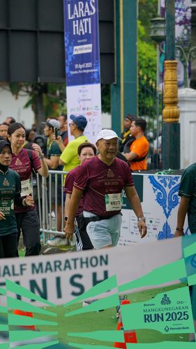 Race photo from Mangkunegaran Run 2025