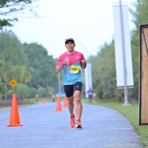 Race photo from BOGORUN 2026