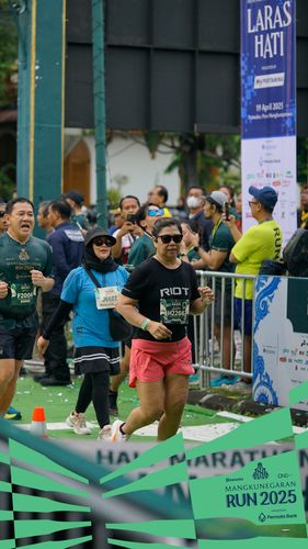 Race photo from Mangkunegaran Run 2025