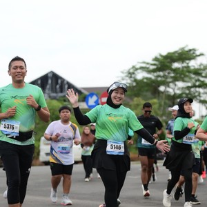 Race photo from ARUTMIN BORNEO RUN 2025