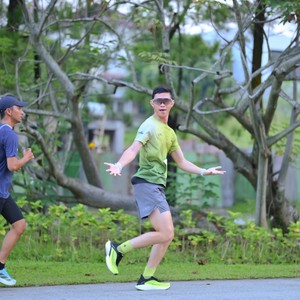 Race photo from BOGORUN 2026