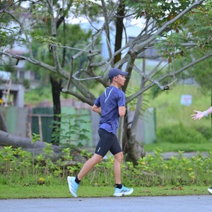 Race photo from BOGORUN 2026