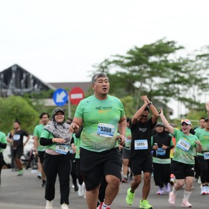 Race photo from ARUTMIN BORNEO RUN 2025