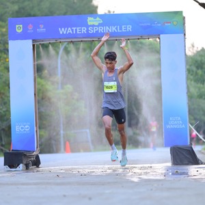 Race photo from BOGORUN 2026