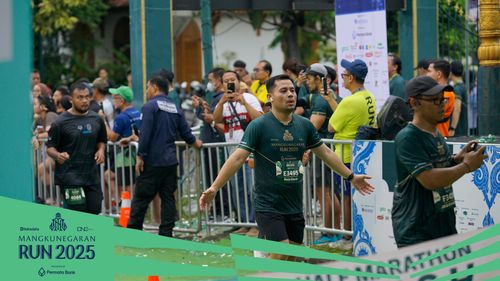 Race photo from Mangkunegaran Run 2025