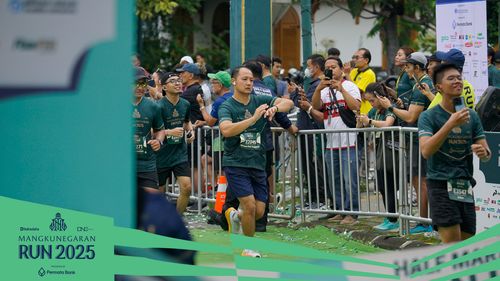 Race photo from Mangkunegaran Run 2025