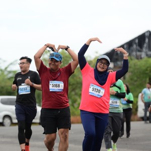 Race photo from ARUTMIN BORNEO RUN 2025