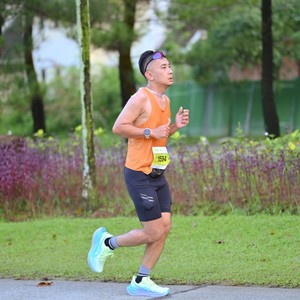 Race photo from BOGORUN 2026