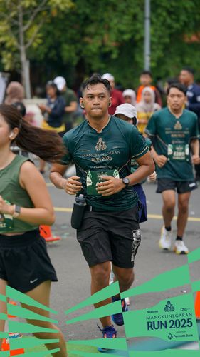 Race photo from Mangkunegaran Run 2025