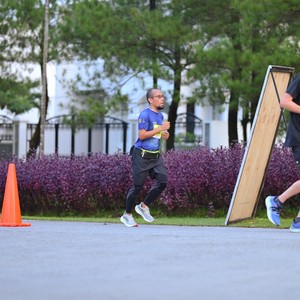 Race photo from BOGORUN 2026