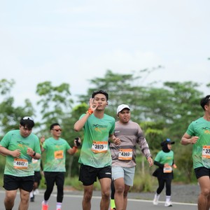 Race photo from ARUTMIN BORNEO RUN 2025