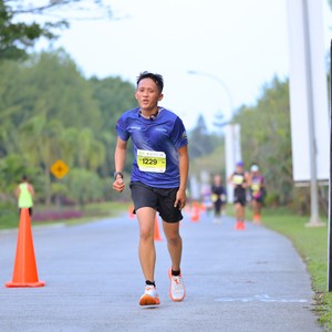 Race photo from BOGORUN 2026