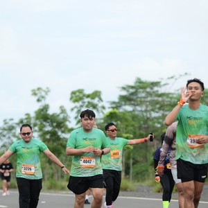 Race photo from ARUTMIN BORNEO RUN 2025