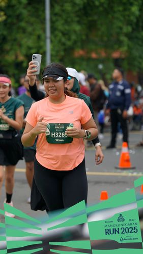 Race photo from Mangkunegaran Run 2025