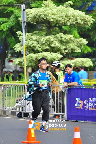 Race photo from SURABAYA ISOPLUS MARATHON 2025