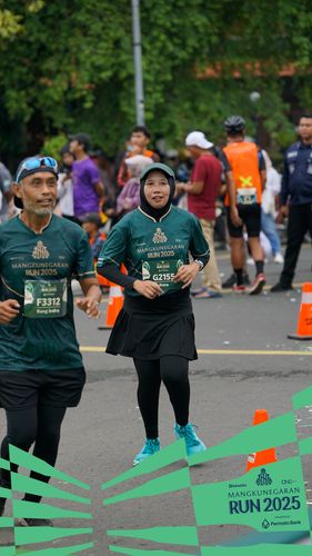 Race photo from Mangkunegaran Run 2025