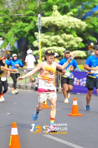 Race photo from SURABAYA ISOPLUS MARATHON 2025