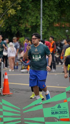 Race photo from Mangkunegaran Run 2025