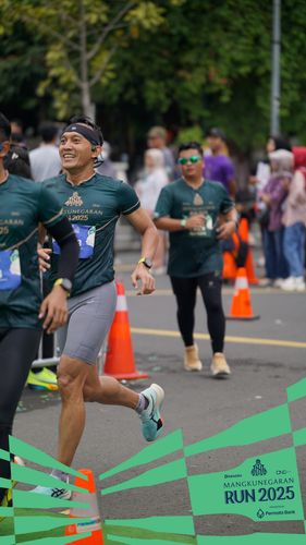 Race photo from Mangkunegaran Run 2025
