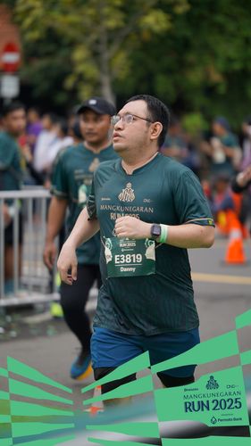 Race photo from Mangkunegaran Run 2025