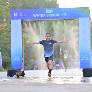 Race photo from BOGORUN 2026