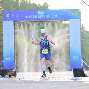 Race photo from BOGORUN 2026