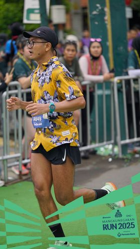 Race photo from Mangkunegaran Run 2025