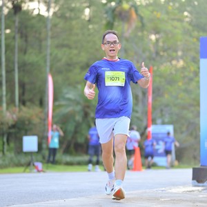Race photo from BOGORUN 2026