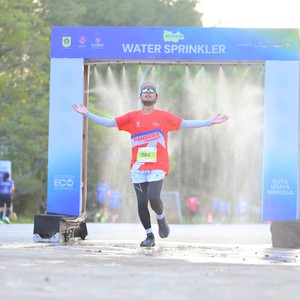 Race photo from BOGORUN 2026
