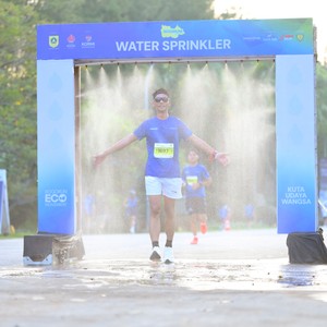 Race photo from BOGORUN 2026