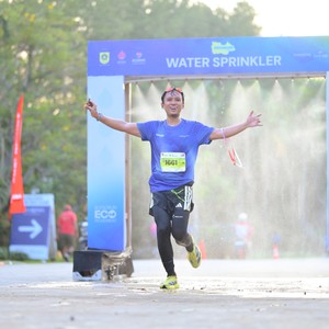 Race photo from BOGORUN 2026