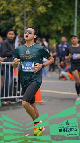 Race photo from Mangkunegaran Run 2025