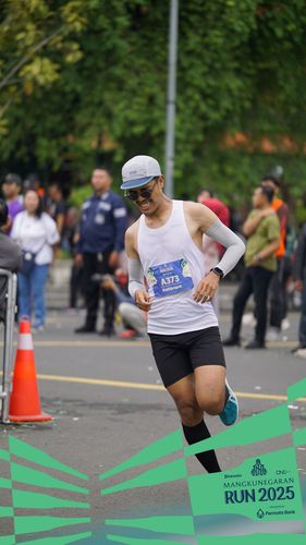 Race photo from Mangkunegaran Run 2025