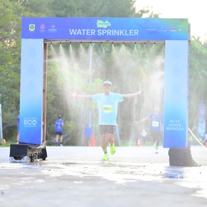 Race photo from BOGORUN 2026