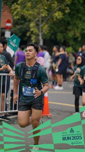 Race photo from Mangkunegaran Run 2025