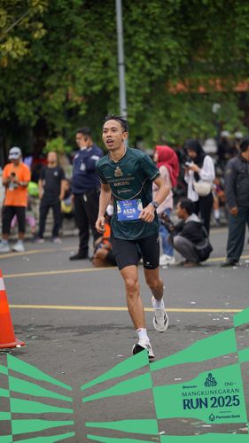 Race photo from Mangkunegaran Run 2025