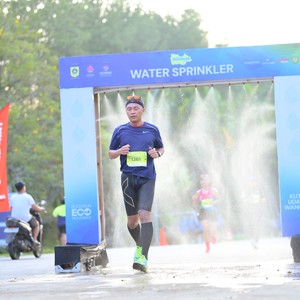 Race photo from BOGORUN 2026