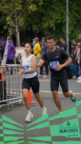 Race photo from Mangkunegaran Run 2025