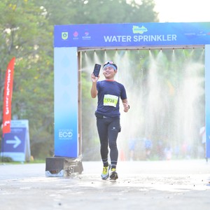 Race photo from BOGORUN 2026