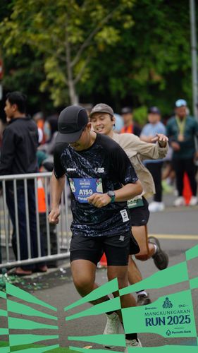 Race photo from Mangkunegaran Run 2025