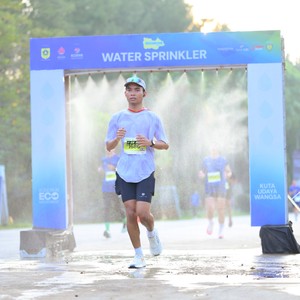 Race photo from BOGORUN 2026