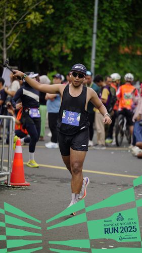 Race photo from Mangkunegaran Run 2025