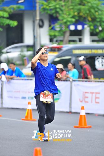 Race photo from SURABAYA ISOPLUS MARATHON 2025