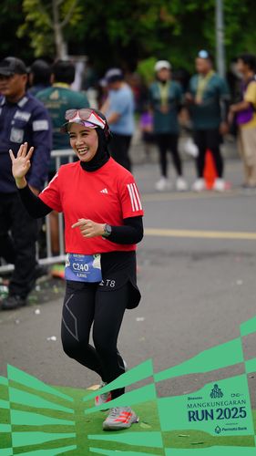 Race photo from Mangkunegaran Run 2025