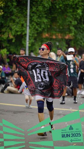 Race photo from Mangkunegaran Run 2025