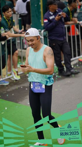 Race photo from Mangkunegaran Run 2025