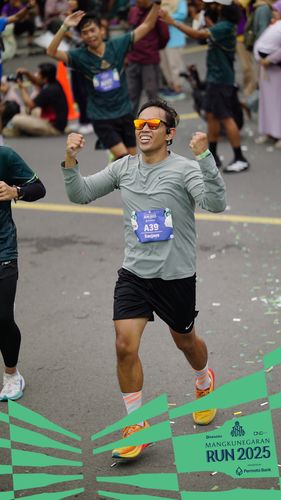 Race photo from Mangkunegaran Run 2025