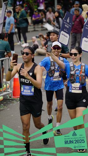 Race photo from Mangkunegaran Run 2025