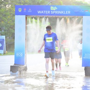 Race photo from BOGORUN 2026