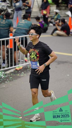 Race photo from Mangkunegaran Run 2025